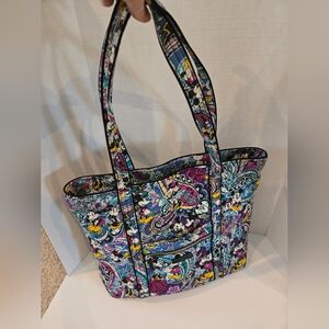 Vera Bradley x Disney Multicolor Paisley Tote Bag
